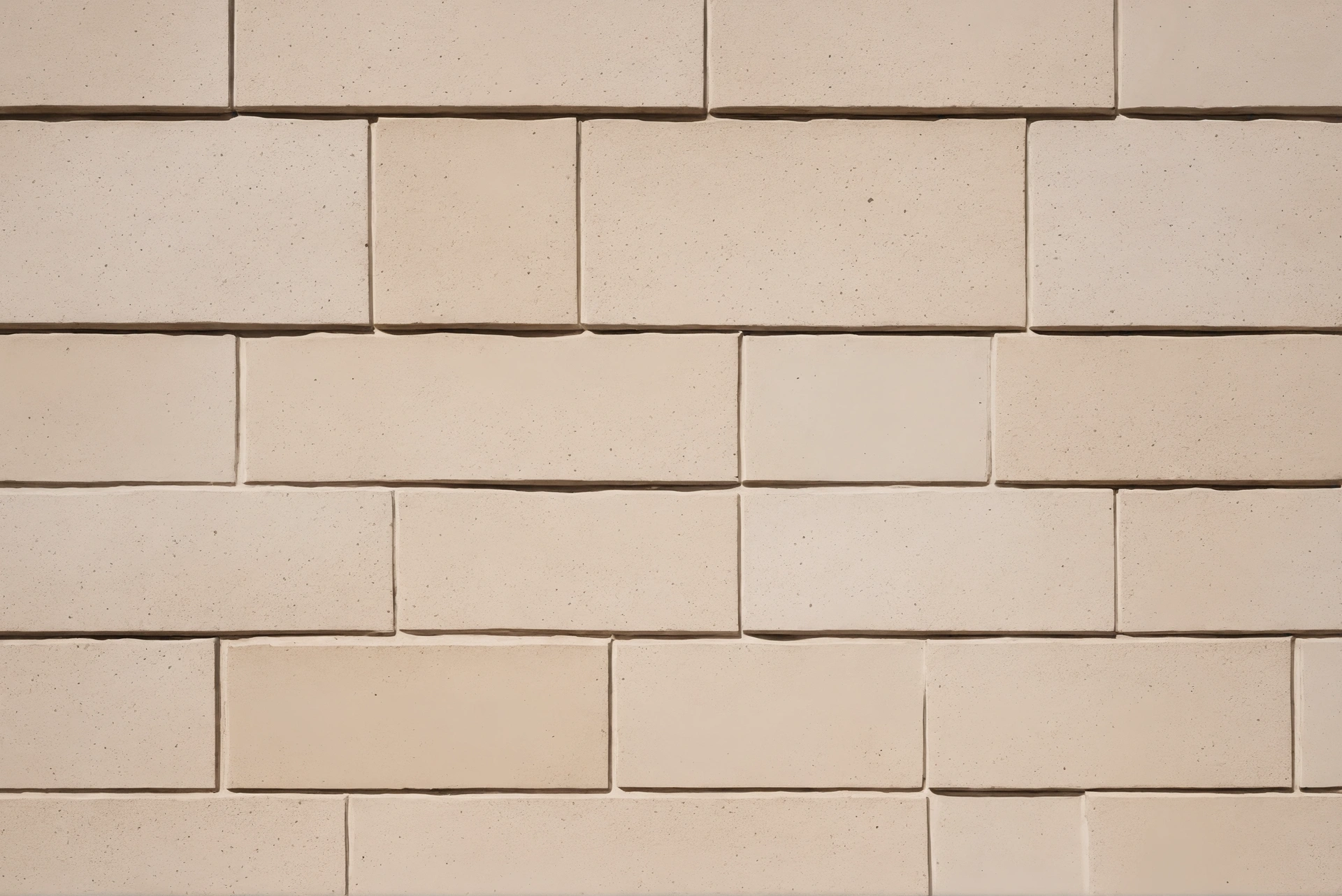 Limestone cladding with crisp movement joints in raking light